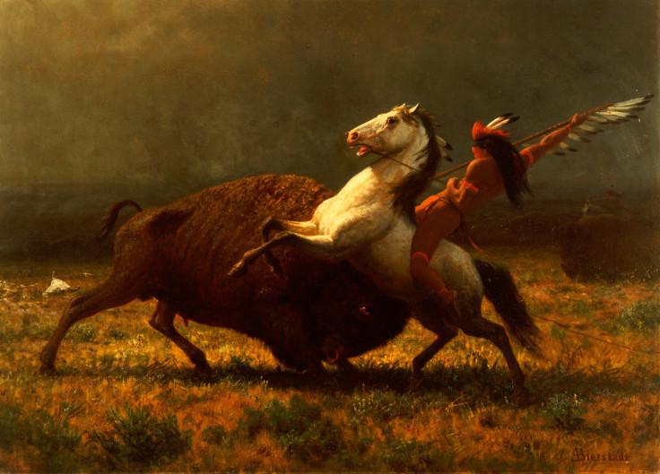 Albert Bierstadt Oil Painting The Last of the Buffalo II